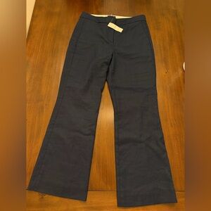 J. Crew Navy Hayden Pants NWT 8